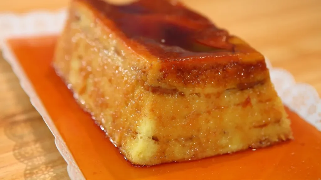 Budín de pan sin azúcar