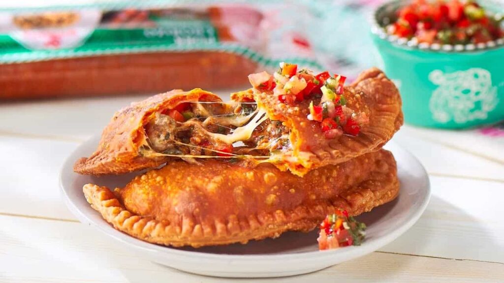 Empanadas de carne molida fritas