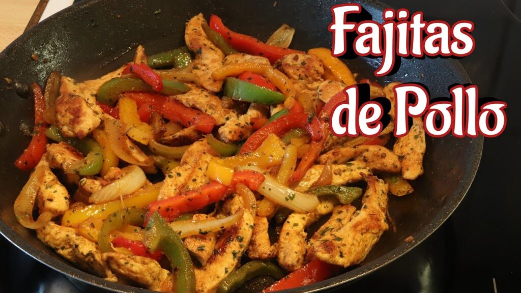 Receta de Fajitas de Pollo