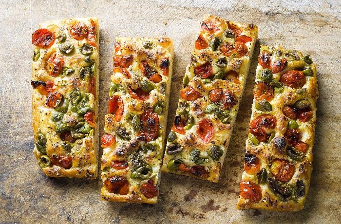 Receta de Focaccia Italiana