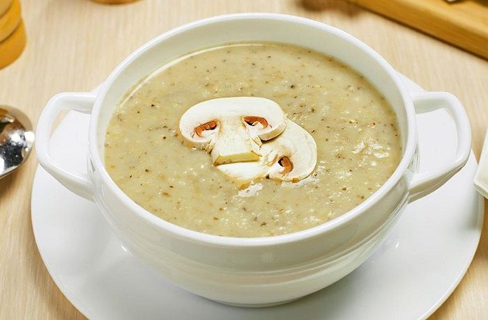 Receta de Crema de Champiñones
