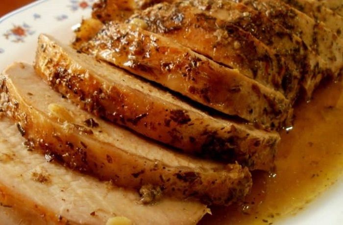 Receta de Lomo de Cerdo al Horno