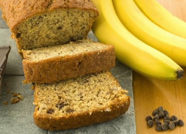 Receta de Queque de Plátano y Avena