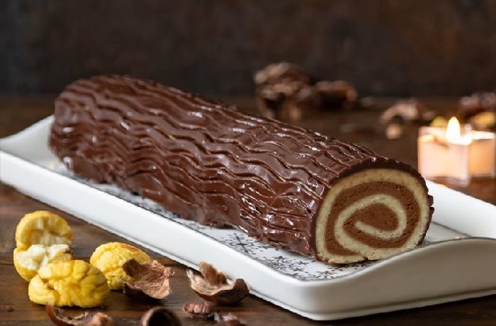 Receta de Tronco de Castañas