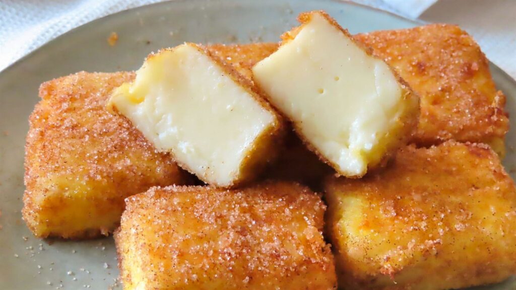 Leche frita. Receta fácil paso a paso