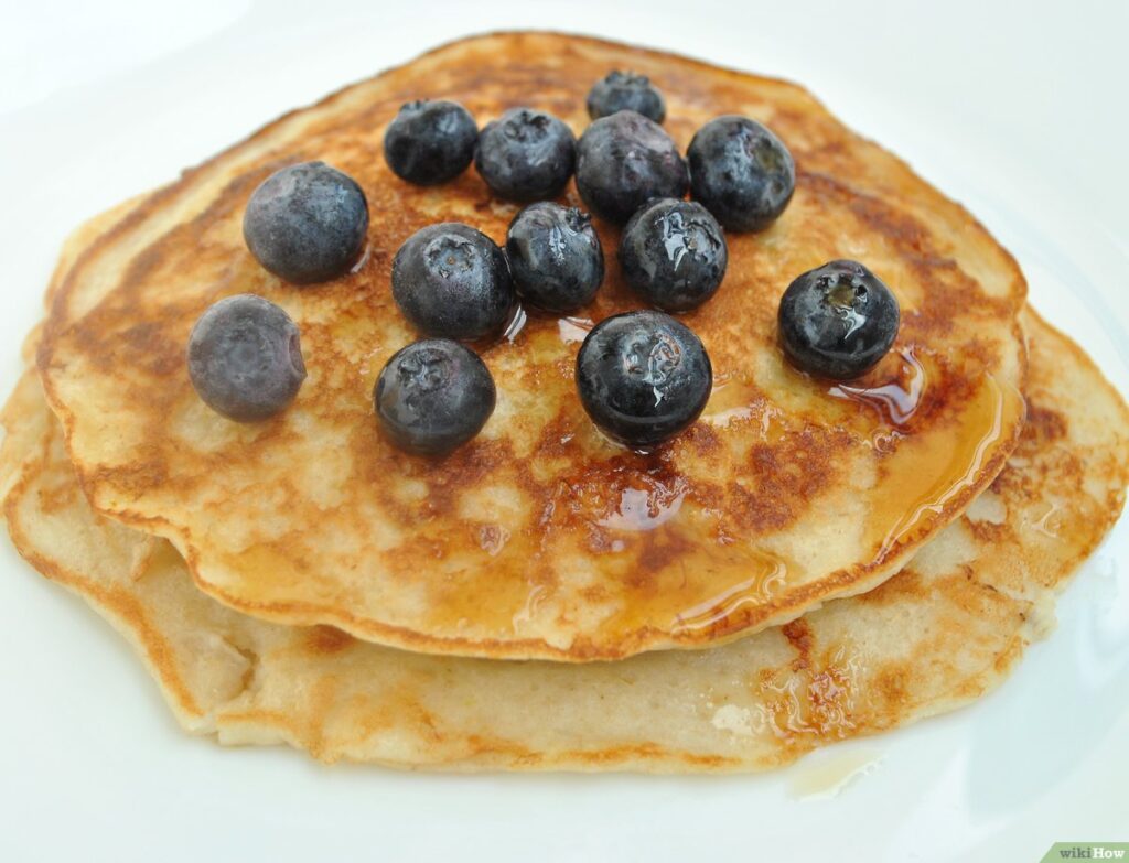 Masa para panqueques sin harina ni azúcar