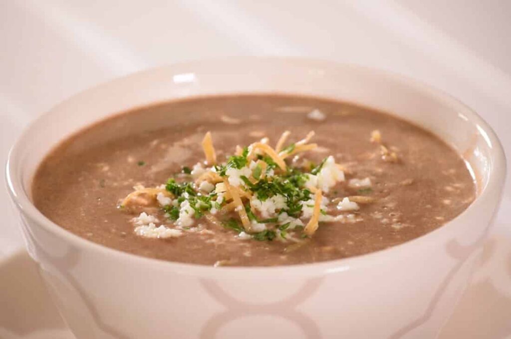 Receta de Crema de Frijoles
