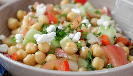 Receta de Ensalada de Garbanzos