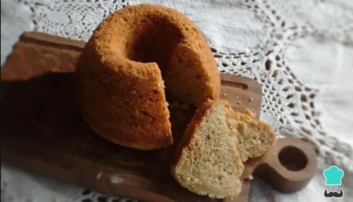 Receta de bizcocho de manzana triturada
