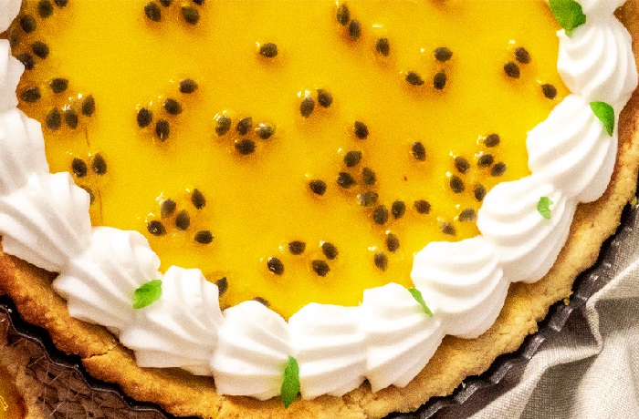 Receta de pie de maracuya casero