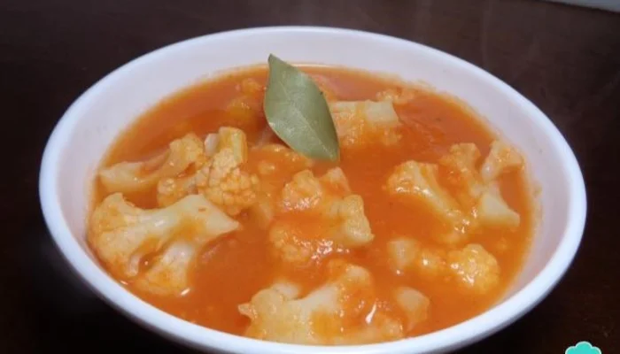Receta de sopa de coliflor