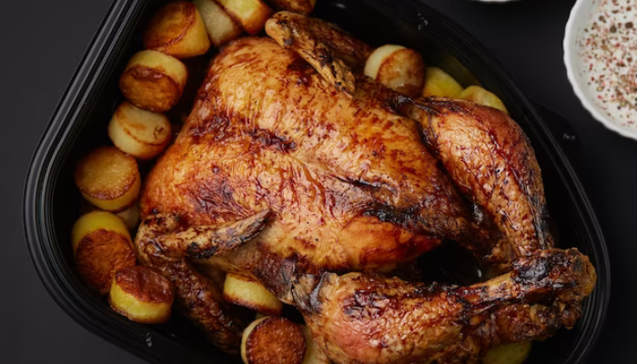 pollo al horno con patatas
