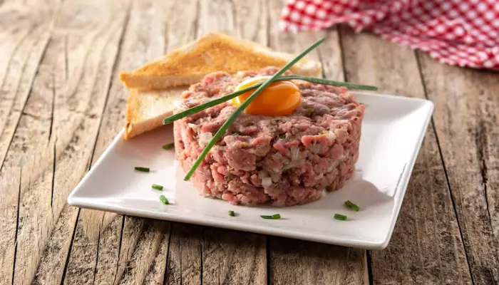 Receta de steak tartar