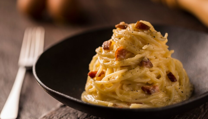 Receta de espaguetis carbonara