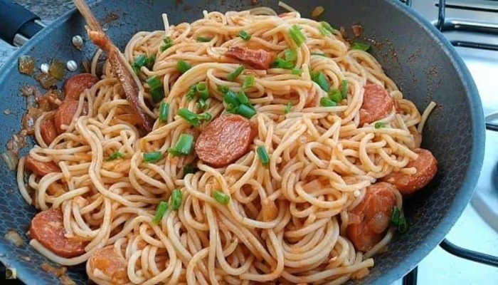 Receta de macarrones en salsa calabresa