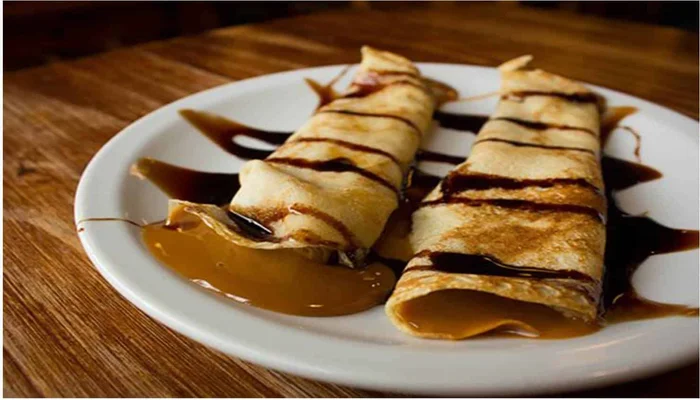 Receta de panqueques de dulce de leche