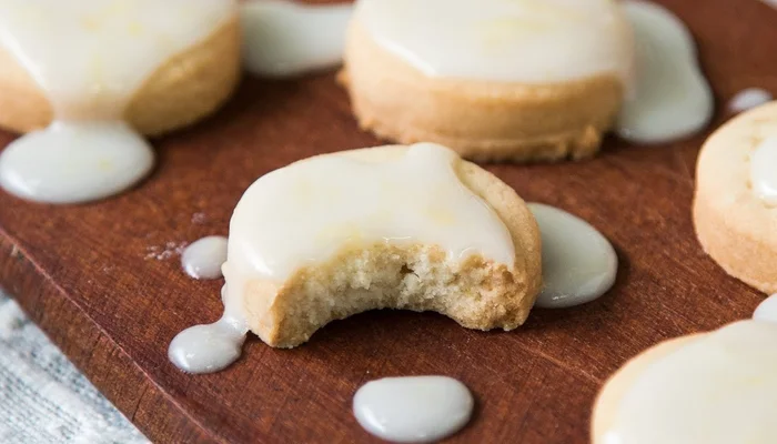 Receta de galletas de limón glaseadas