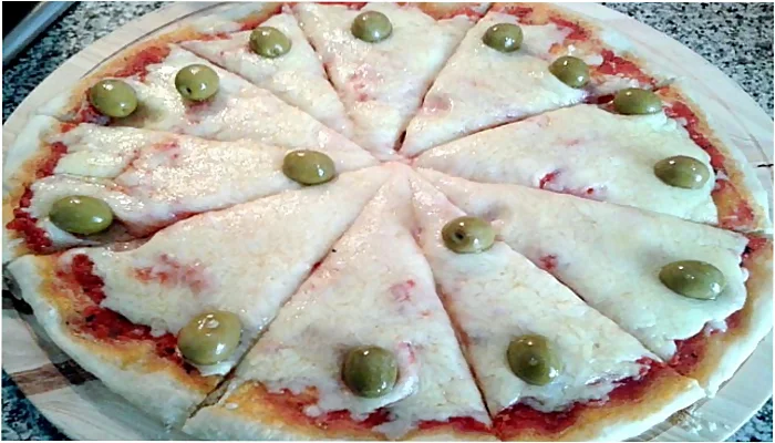 Receta de pizza margherita