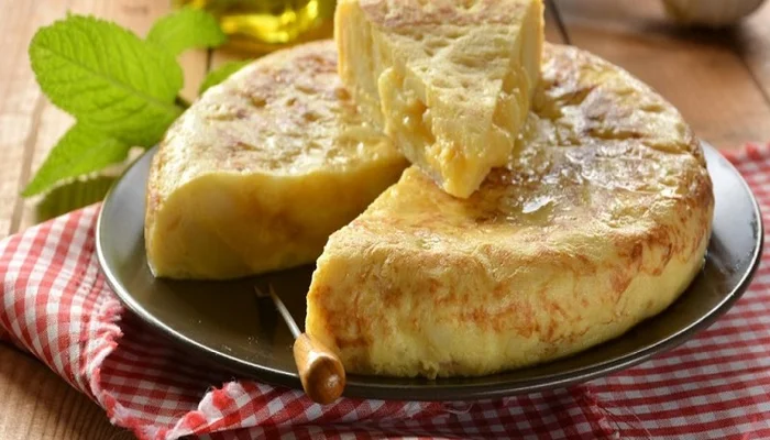 Receta de tortilla española sin azúcar