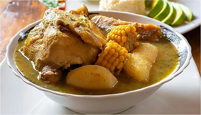 Receta de sancocho de gallina