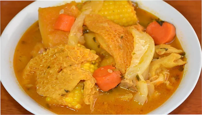 Receta de sopa de mondongo