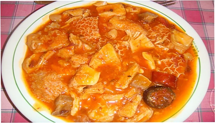 Receta de callos a la madrileña