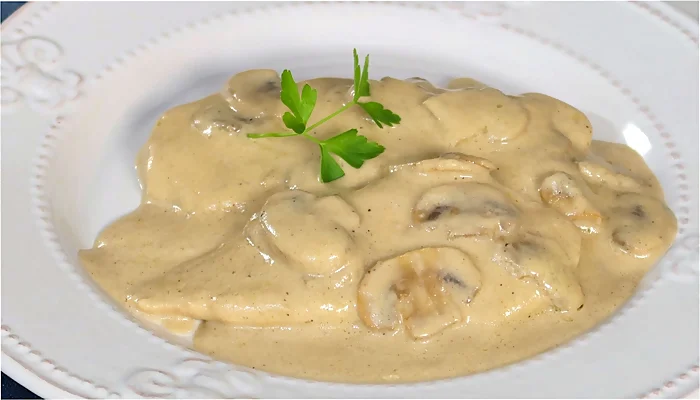 Receta de salsa de champiñones