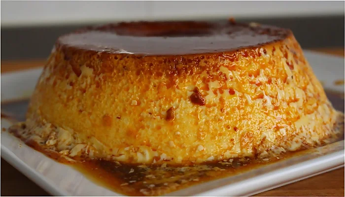Receta de flan de huevo