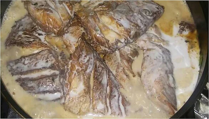 Receta de pargo rojo al horno con salsa de coco