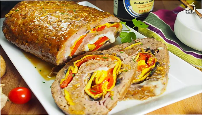 Receta de rollo de carne