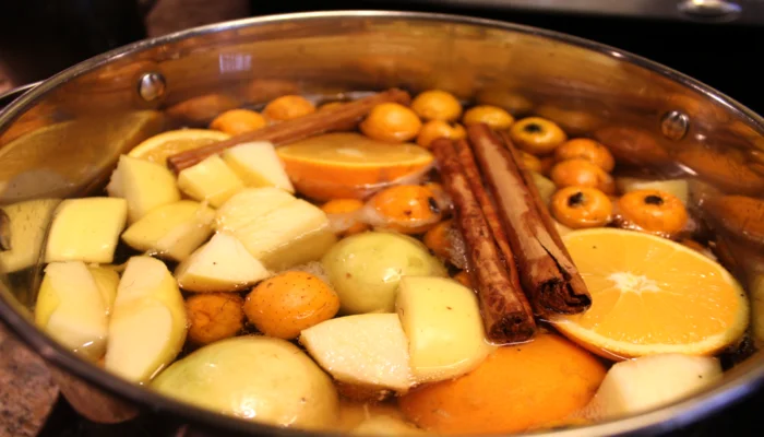 Receta de ponche navideño