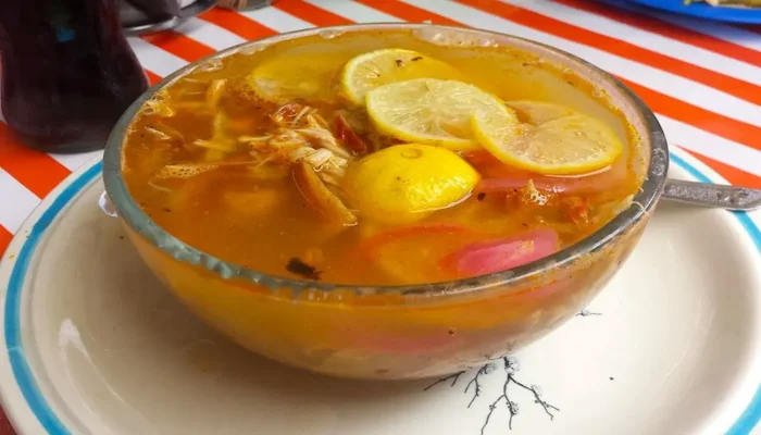 Receta de sopa de lima