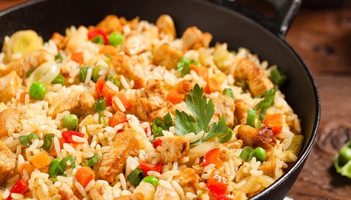 Receta de arroz con pollo