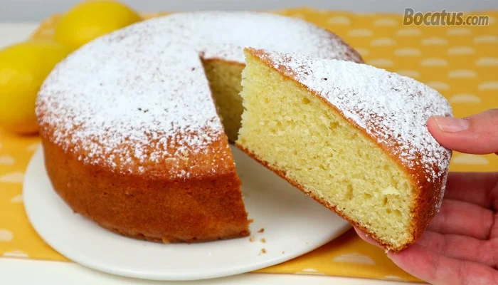Receta de bizcocho húmedo de vainilla