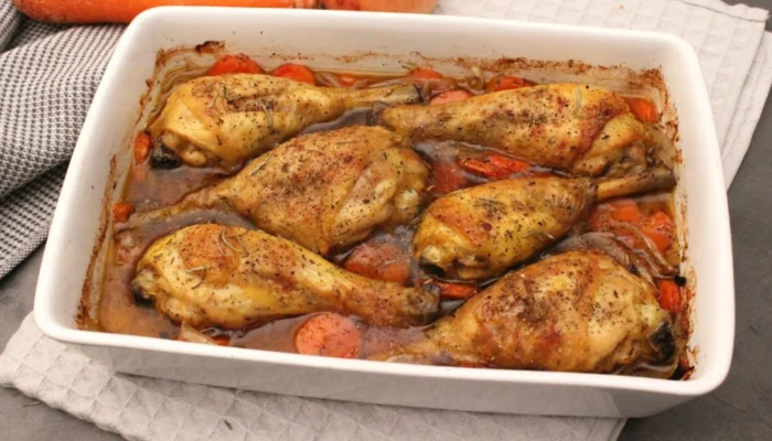 Receta de muslo al horno