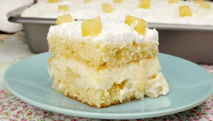 Receta de tarta de piña