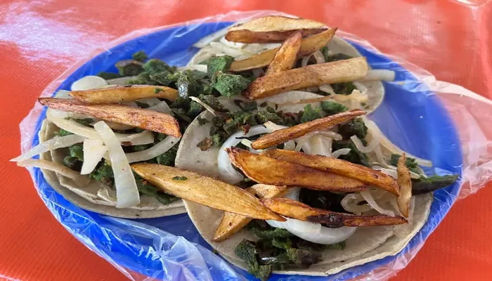 Receta de tacos de guisado sin queso