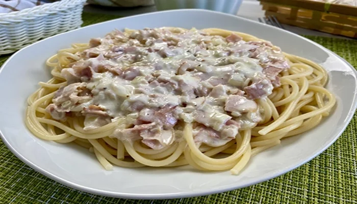 Receta de espaguetis a la carbonara
