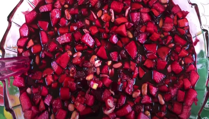 Receta de ensalada de Nochebuena