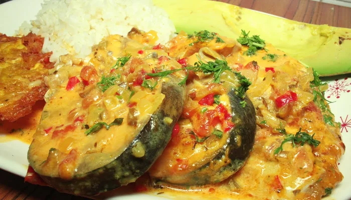 Receta de bagre en salsa
