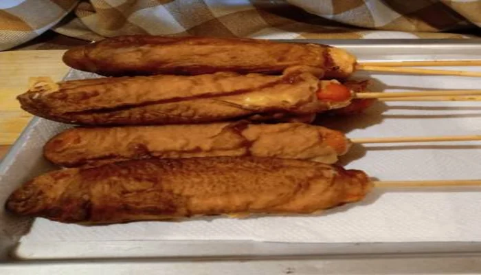 Receta de banderillas coreanas
