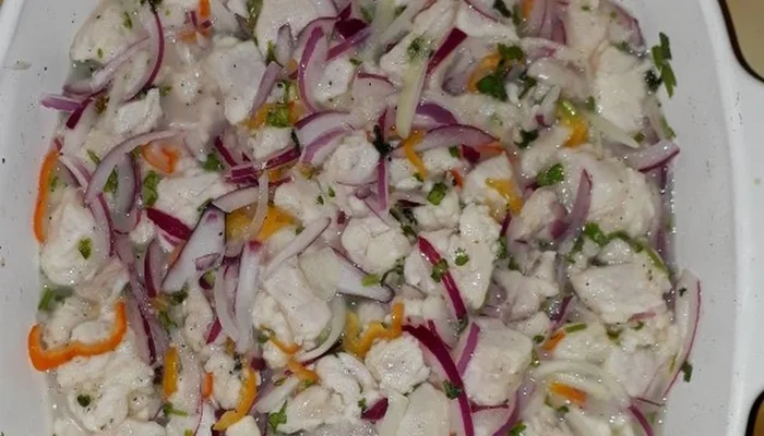Receta de ceviche de pescado blanco