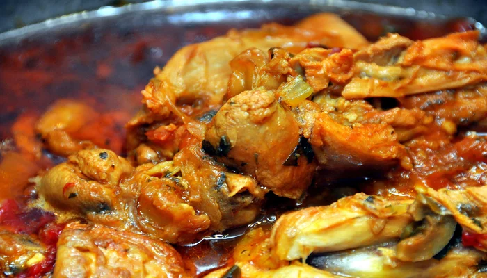 Receta de pollo guisado