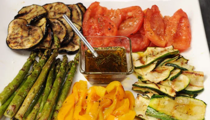 Receta de parrillada de vegetales