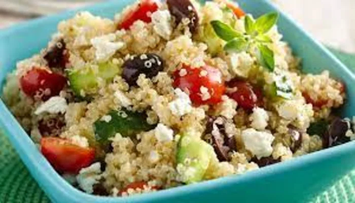 Receta de ensalada de quinua y aguacate