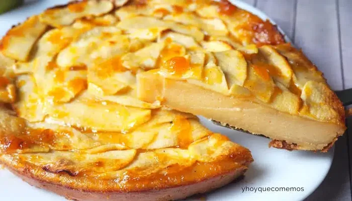 Receta de tarta de manzana casera