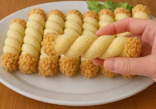 Galletitas de leche condensada con coco y maní que se derriten en la boca