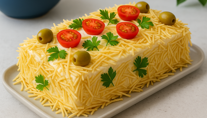 Pastel frío salado de pollo y verduras: el favorito de las fiestas caseras 7 Pastel frío salado de pollo y verduras: el favorito de las fiestas caseras