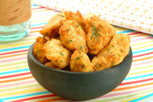 Buñuelos de verduras delicioso que te encantará