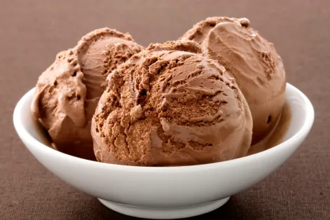 Este helado de chocolate es tan bueno que desaparece antes de endurecer